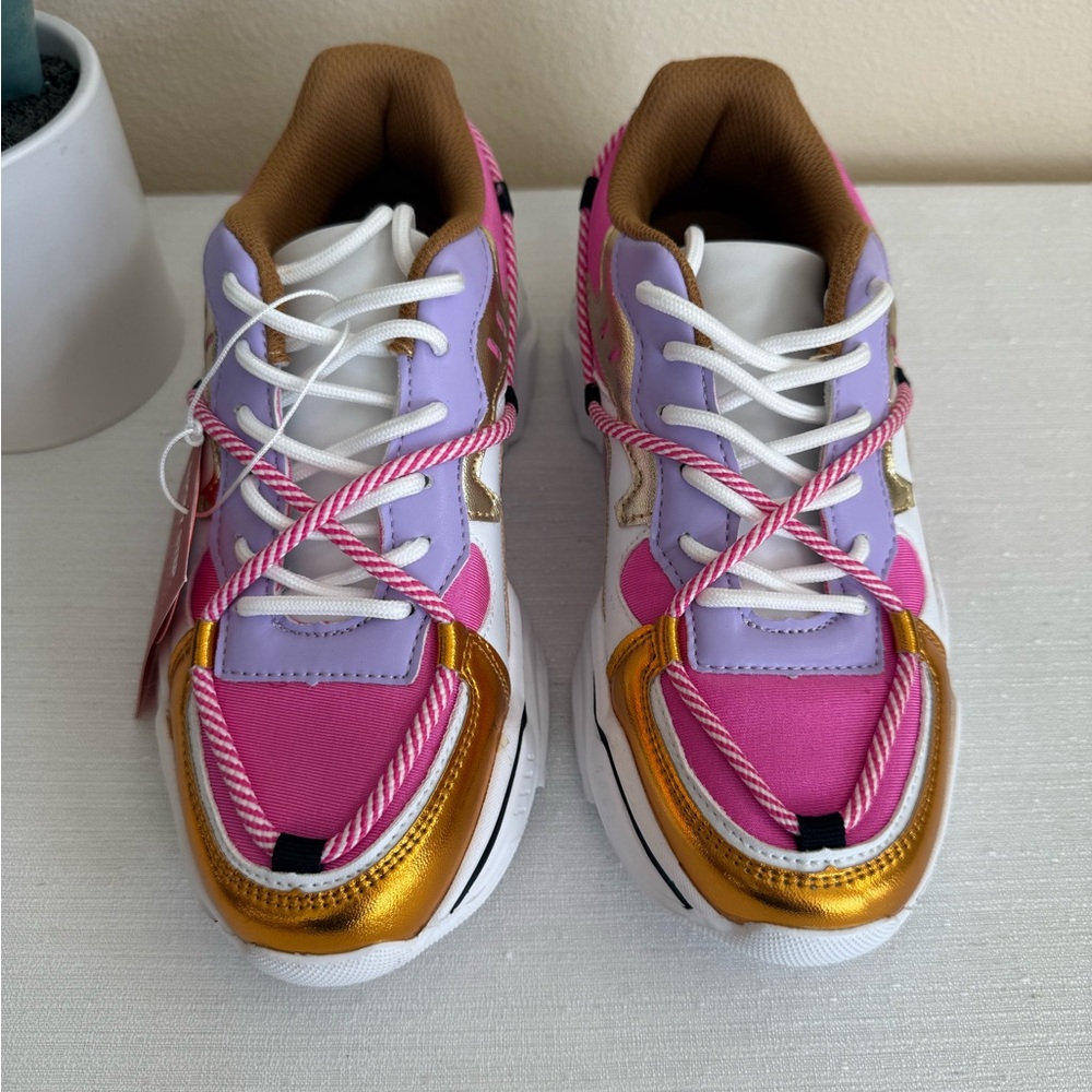 New Lucky Step Air Cooled Colorful Lightweight Sneakers - Picture 4 of 16